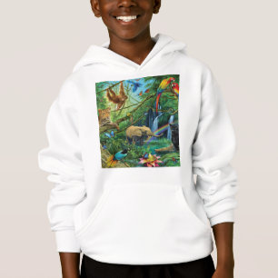 Animais que vivem juntos travesseiros decorativos