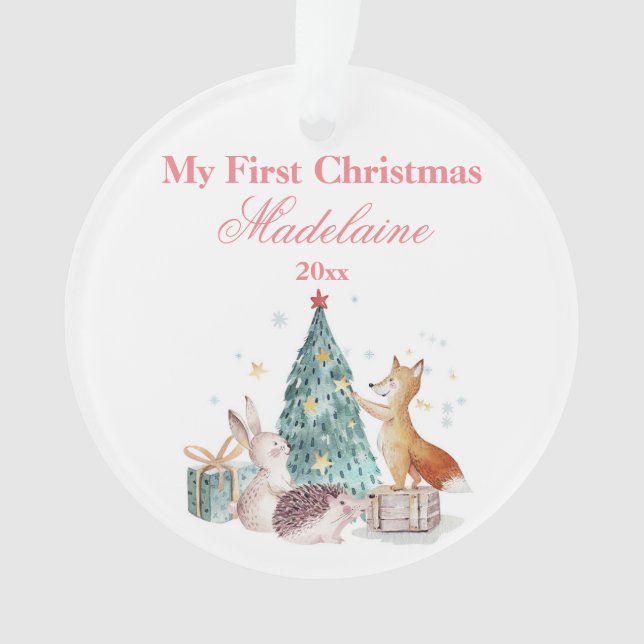 Animais recém-nascidos da Floresta de Ornamento do (Frente)