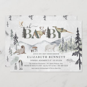 Animais Russos do Ártico   Convite ao Chá de frald