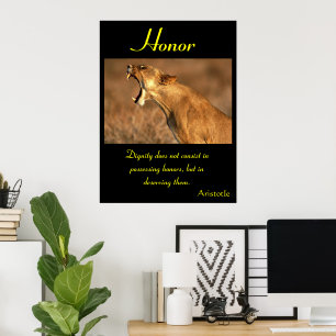 Animal 13 dos posters da honra