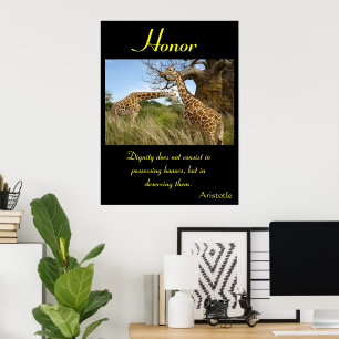 Animal 47 dos posters da honra