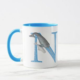 Animal ABC N é para caneca narval