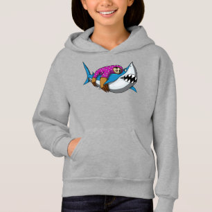 Animal engraçado do oceano do tubarão preguiços