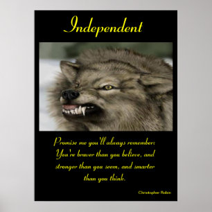 Animal independente 30 dos posters