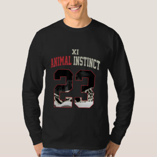 Animal Instinct 11s Sneaker Match Camisetas Número