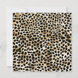 Animal Print - Flat Card