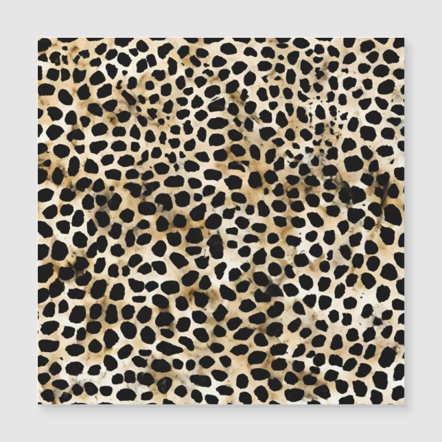 Animal Print - Magnetic Card (Frente)