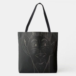 Animated Cartoon Large Tote Bag
