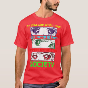 Anime Camisa Engraçada Anime Anime Ventilador Anim