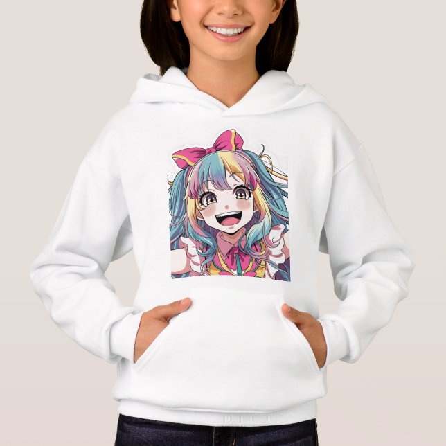 Anime Character T-Shirt Design - Na moda (Frente)