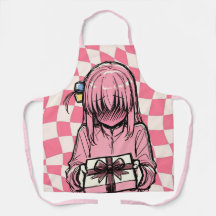 Anime Cute Hitori Gotoh Apron | Bocchi the Rock!