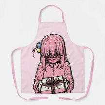 Anime Cute Hitori Gotoh Apron | Bocchi the Rock!