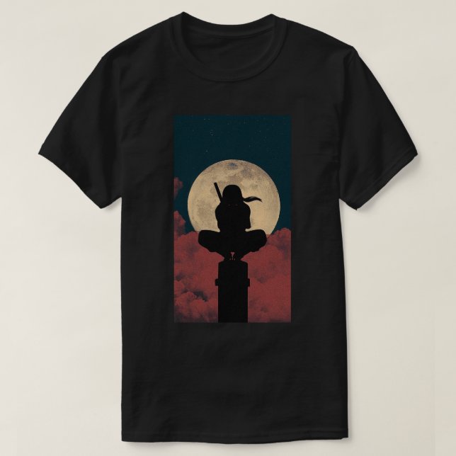 Anime de Camisa Titachi Uchiha | Papel parede anim (Frente do Design)