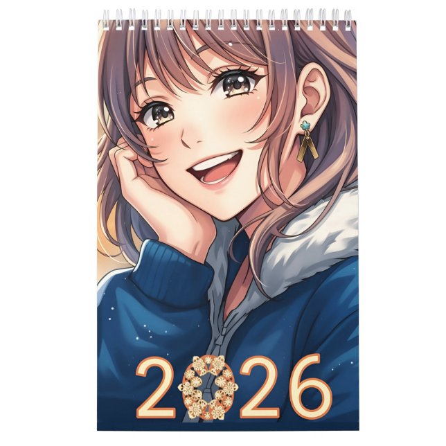 Anime Dreams 2026 - Calendário (Capa)