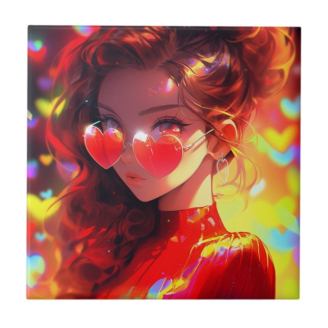 Anime Girl Hearts (Frente)