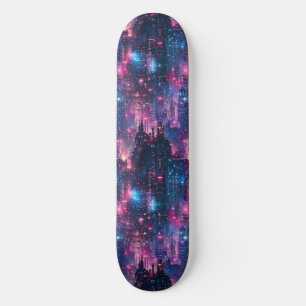 Animê Legal de Cyberpunk Japonês Skateboard