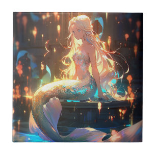 Anime Mermaid Girl Fantasy Art
