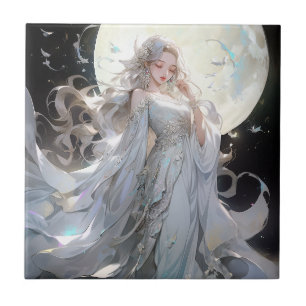 Anime Moon Princess Fantasy Art