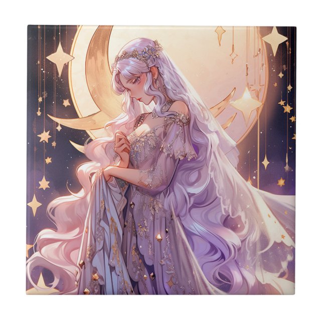 Anime Moon Princess Fantasy Art (Frente)