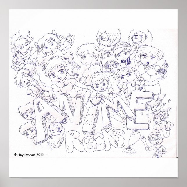 Anime Poster (Frente)