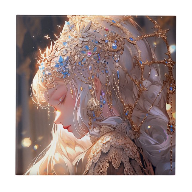 Anime Princess Girl Fantasy Art (Frente)