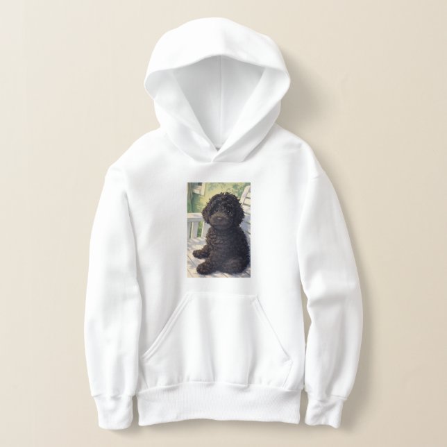 Anime Puppy Cute Hoodie for Girls (Postura )