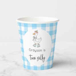 Aniversário Azul de Ganso de Dois Bobos