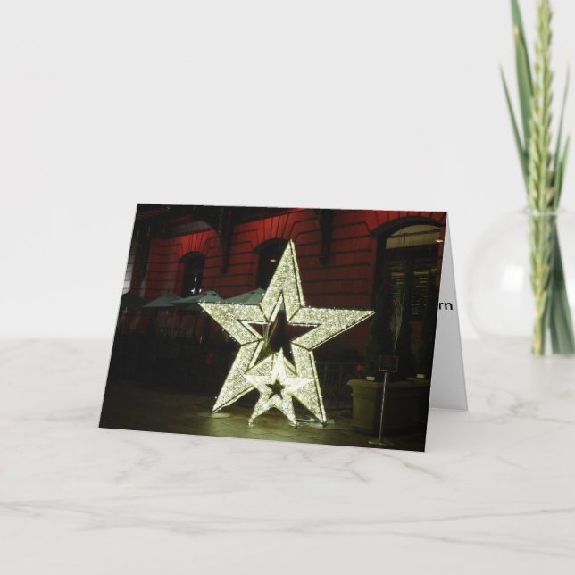 Aniversário - Cartão Dançado Deus (Frente)