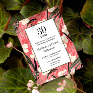 Aniversário da 30 de Flor Japonesa Oriental Bamboo