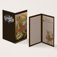 Aniversário da Arte Selvagem do Dinossauro Raptor