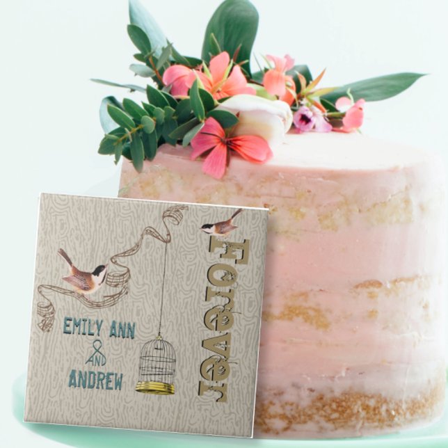 Aniversário da Árvore de Grãos de Madeira para Ave (Criador carregado)