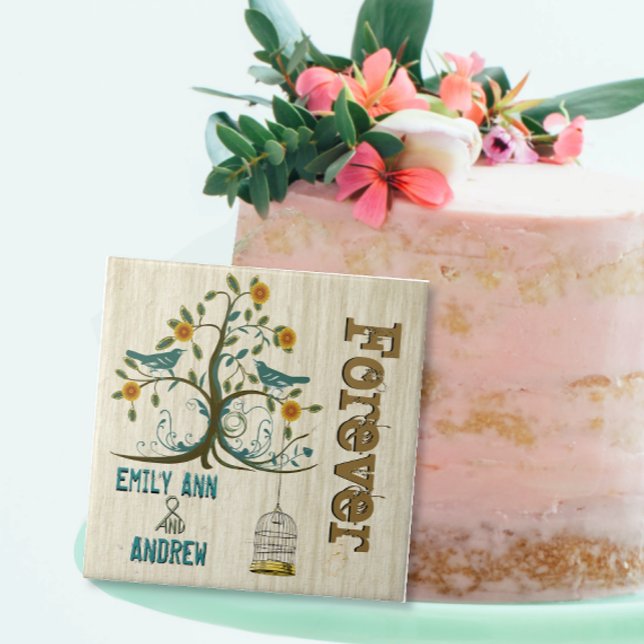 Aniversário da Árvore de Grãos de Madeira para Ave (Criador carregado)