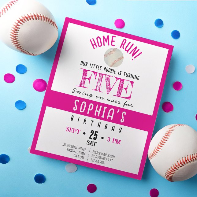 Aniversário da Bonita Rookie Baseball (Criador carregado)