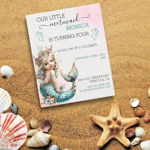 Aniversário da Nossa Pequena Sereia 