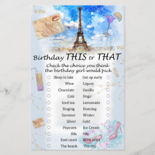 Aniversário da torre Eiffel