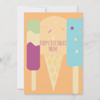 Aniversário da variedade de Sorvete de Verão