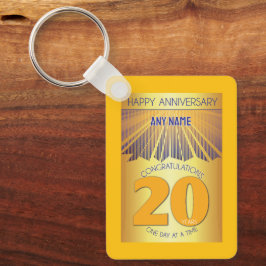 Aniversário de 20 Anos de Abstinência | Chaveiro d