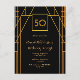 Aniversário de 20 anos de Roaring convite para o d