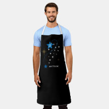 aniversário de 21 anos Azul e Preto Personalizado