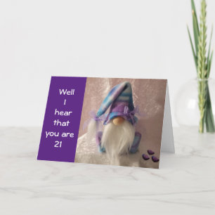 **aniversário de 21 anos** BEM-VINDO AO Cartão ADU