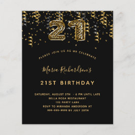 Aniversário de 21 anos de orçamento partido-leopar