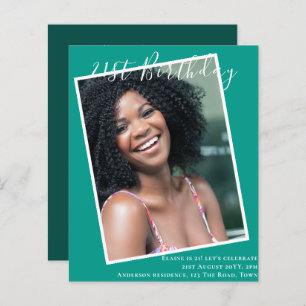 ANIVERSÁRIO DE 21 ANOS DO ORÇAMENTO Convide FOTO