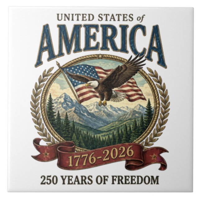 Aniversário de 250 anos da América (Frente)