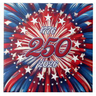 Aniversário de 250 anos da América 1776-2026 Fogos