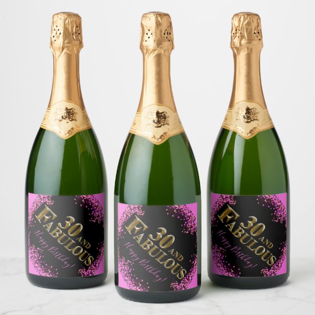Aniversário de 30 anos (Garrafas)