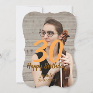 aniversário de 30 anos adiciona nome data ano ano