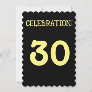 ANIVERSÁRIO DE 30 ANOS AGE 30 Convites PERSONALIZA