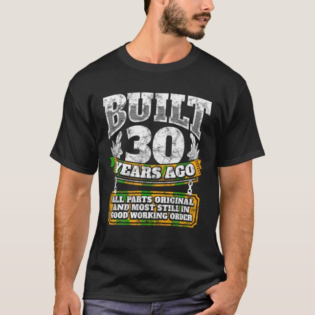 Aniversário de 30 anos engraçada Camisa B Dia Pres (Frente)