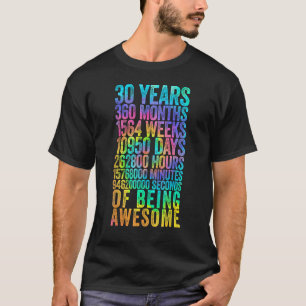 Aniversário de 30 anos engraçada Camisa Velho Metr