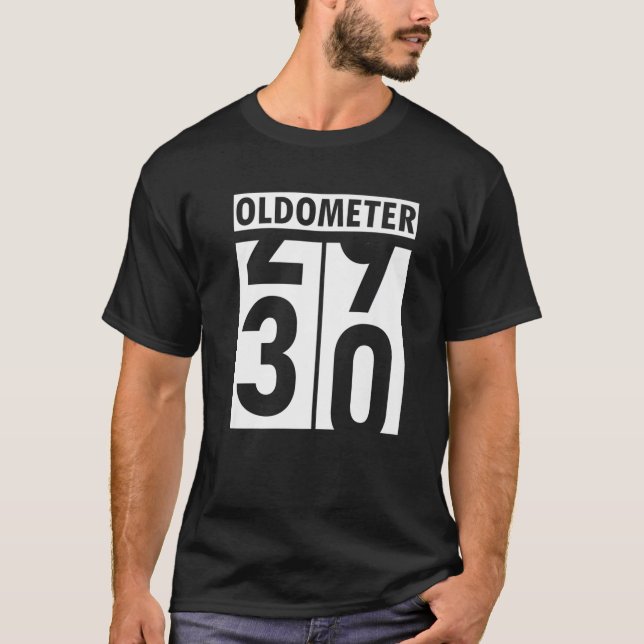 aniversário de 30 anos Funny Vintage Camisetas 30  (Frente)